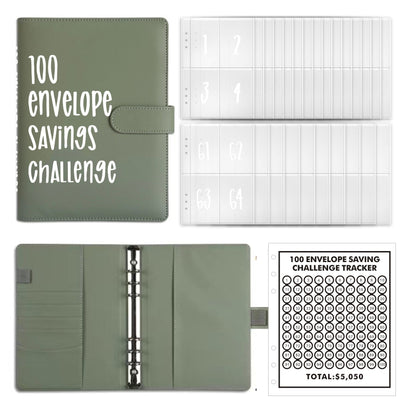 🔥BEST NEW YEAR GIFT £8.99!!🎁100 Envelope Savings Challenge Book💷