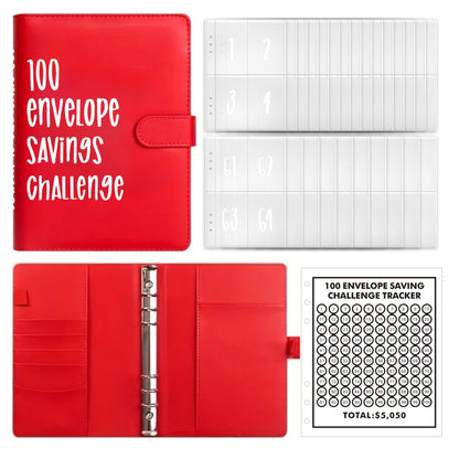 🔥BEST NEW YEAR GIFT £8.99!!🎁100 Envelope Savings Challenge Book💷