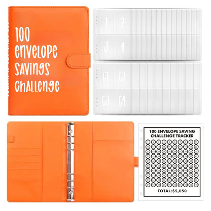 🔥BEST NEW YEAR GIFT £8.99!!🎁100 Envelope Savings Challenge Book💷