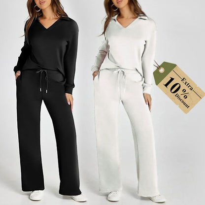 🥰Hot Sale 49% OFF💕Women's 2 Piece Sets Outfits Casual Long Sleeve Sweatsuits Sets