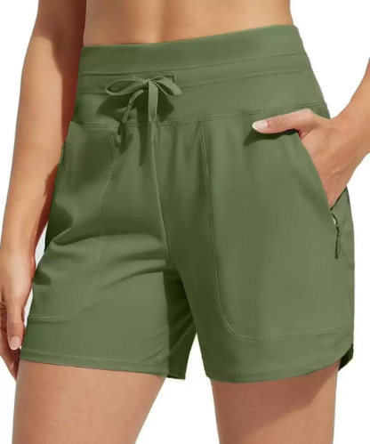 🌞 Last Day Promotion-60% OFF ❄️Women's High-Waisted Quick-Dry Swim Shorts