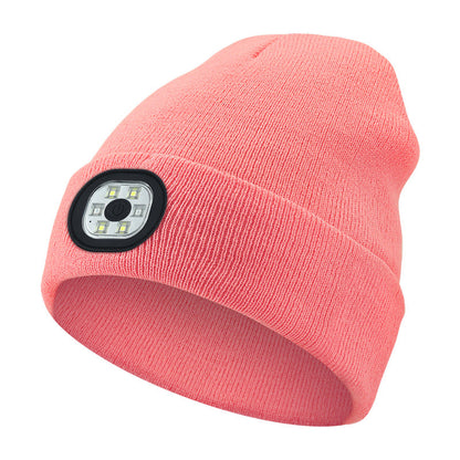 🎅CHRISTMAS GIFT 49% OFF-🎁LED Knitted Winter Beanie Hat