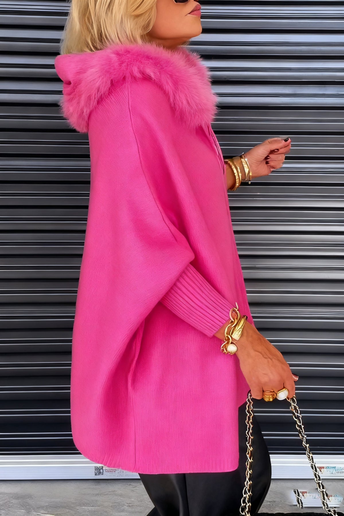 ❄️Winter Sale 50% OFF🧥Women Fur Collar Solid Color Casual Jacket
