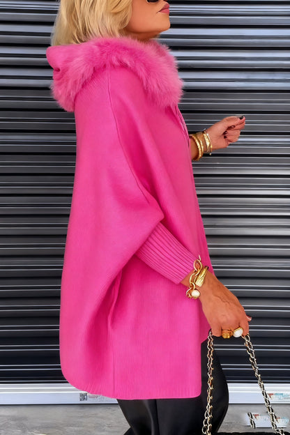 ❄️Winter Sale 50% OFF🧥Women Fur Collar Solid Color Casual Jacket