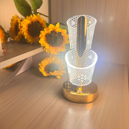 🎁Christmas Sale 50% OFF!!🎄50K+ SOLD! ✨Rechargeable Luxury Crystal LED Night Light Lamp