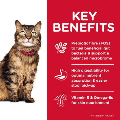 HILLS Science Diet Sensitive Stomach & Skin Chicken & Rice Adult Dry Cat Food