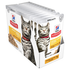 HILLS Science Diet Urinary Hairball Control Chicken Adult Wet Cat Food