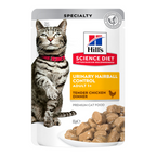 HILLS Science Diet Urinary Hairball Control Chicken Adult Wet Cat Food