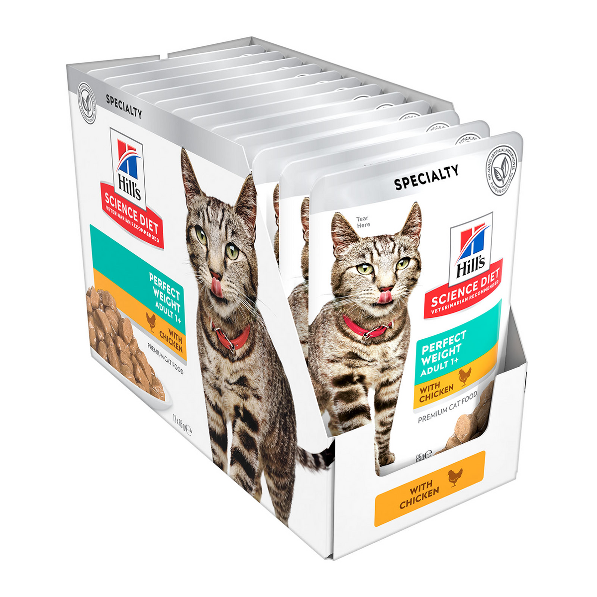 HILLS Science Diet Perfect Weight Chicken Adult Wet Cat Food