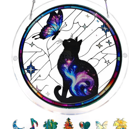🔥LAST DAY 70% OFF 🧩Acrylic 80 Pcs Puzzle✨Suncatcher Hanging Ornament
