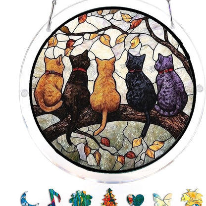 🔥LAST DAY 70% OFF 🧩Acrylic 80 Pcs Puzzle✨Suncatcher Hanging Ornament