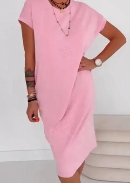 🔥Summer Hot Sale 70% OFF⏳Women's Casual Short Sleeve T-Shirt Dress🌟 Effortlessly Stylish, All-Day Comfort 👗