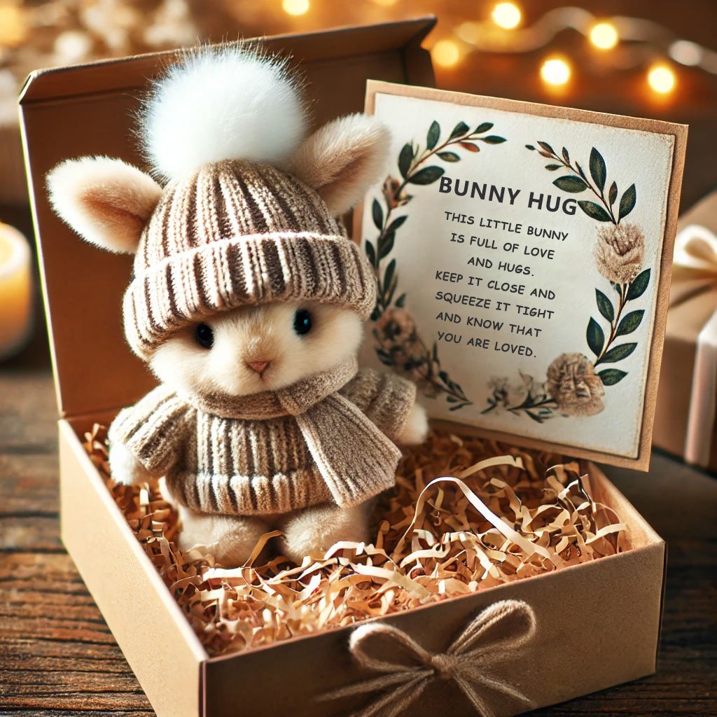 🔥Easter Early Bird Special: 60% Off🐇Mini Bunny Hug Cute Easter Gift🎁