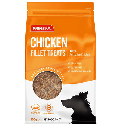 Prime100 Chicken Fillets Dog Treats