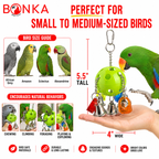 1937 Bell Pull - Engaging Bird Toy for Endless Fun