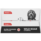 Prime100 SPD Slow Cooked Wet Dog Food Wild Boar & Pumpkin