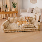 Orthopedic Dog Sofa Bed With Pillow-Snoozy Dream