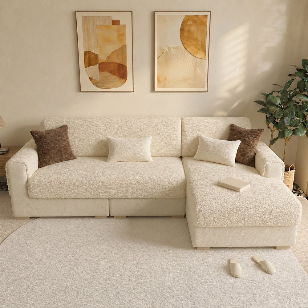 All-Season Breathable Chenille Scratch-Resistant Sofa Protection Couch Cover