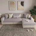 Breathable Woven Cotton Linen Non-Slip Sectional Couch Cover