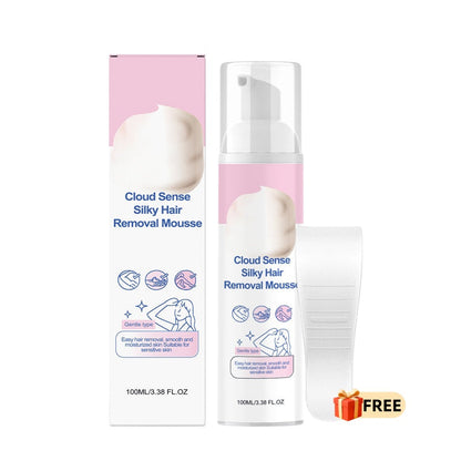 🔥Buy 2 Get 1 Free🔥Cloud Sense Silky Hair Removal Mousse