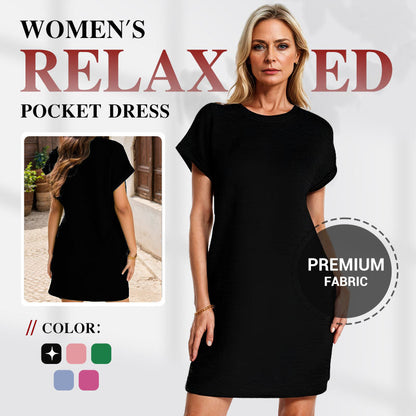 Summer Hot Sale 🔥Women's Relaxed Pocket Dress