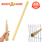 Pine Dowel Perch 40" Long x 1" (Fits Kings Cages 4030 4032 14022 )