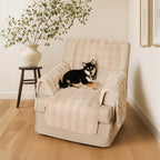 Water-resistant Fluffy Soft Furniture Protector Recliner Chair Covers Couch Covers