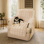 Water-resistant Fluffy Soft Furniture Protector Recliner Chair Covers Couch Covers