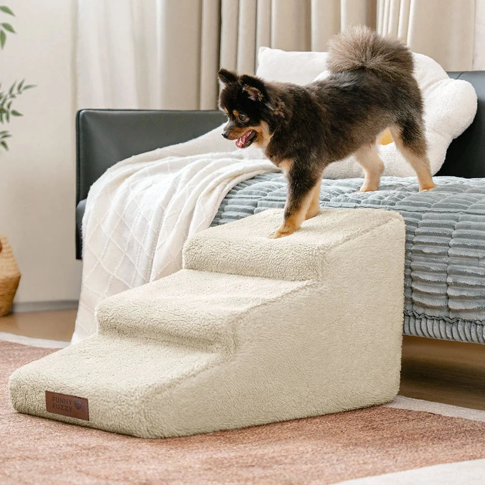Climbing Aid for Bed and Couch Access Joint Protection Soft Dog Ramp Stairs for Bed