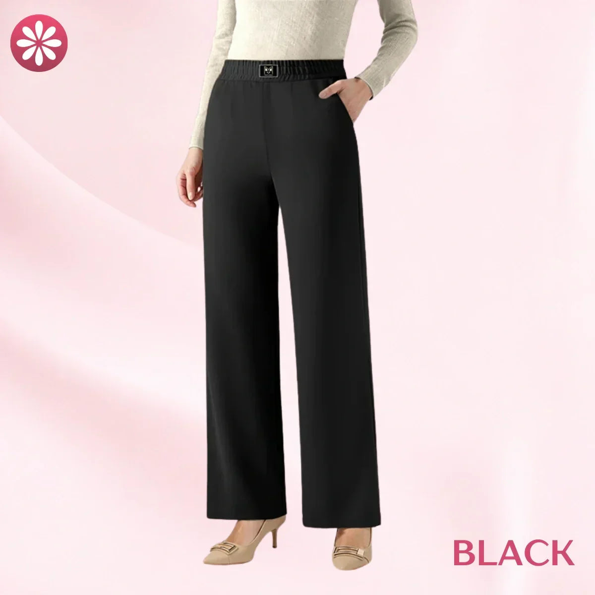 👖Three Lengths Available💥Perfect Drape High Rise Pull-On Stretch Pants