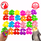 2952 PK24 Plastic Cherry Beads