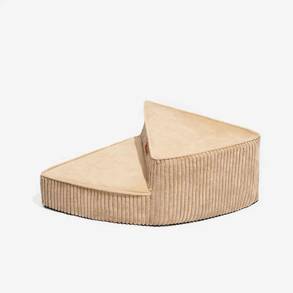 Cozy Corduroy Joint-Friendly Removable Spiral Dog Stairs for Bed-CreamyStep