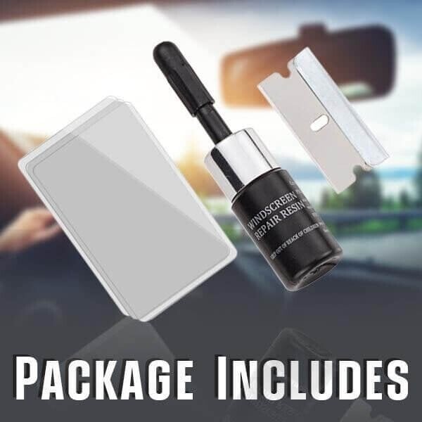 💥Buy 1 Get 1 Free🚗Cracks Gone Glass Repair Kit (New Formula)🤩