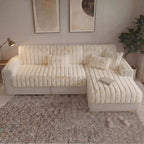 Water-resistant Fluffy Soft Furniture Protector Sectional Couch Cover-EverDry
