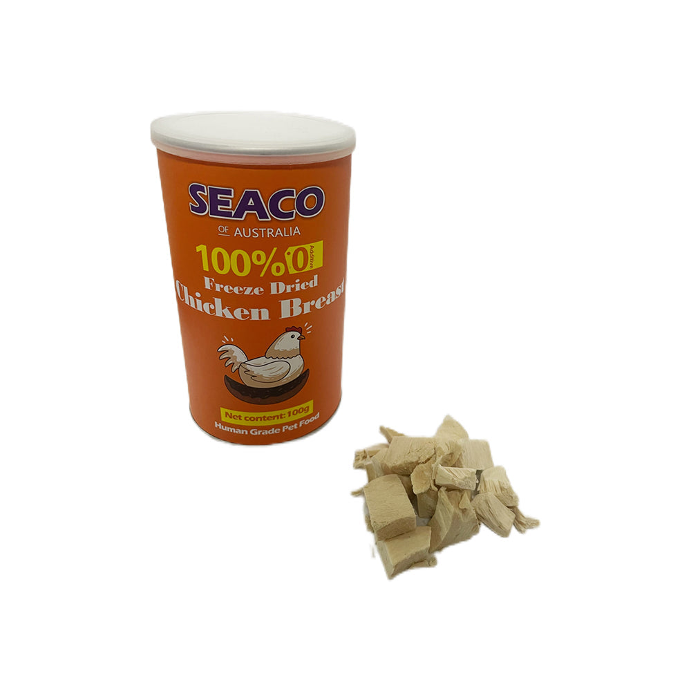 SEACO Chicken Breast Freeze Dried Pet Food 100g