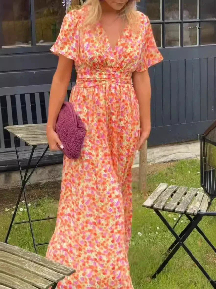💐 Special sale 49% OFF🌸Women's Sweet Vintage Floral Dress