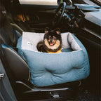 Waterproof ISOFIX Elevated & Thickened Dog Car Seat Bed with LATCH System