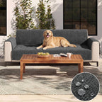 One-Piece Chenille Scratch-Resistant Durable Water-Repellent Non-Slip Couch Cover