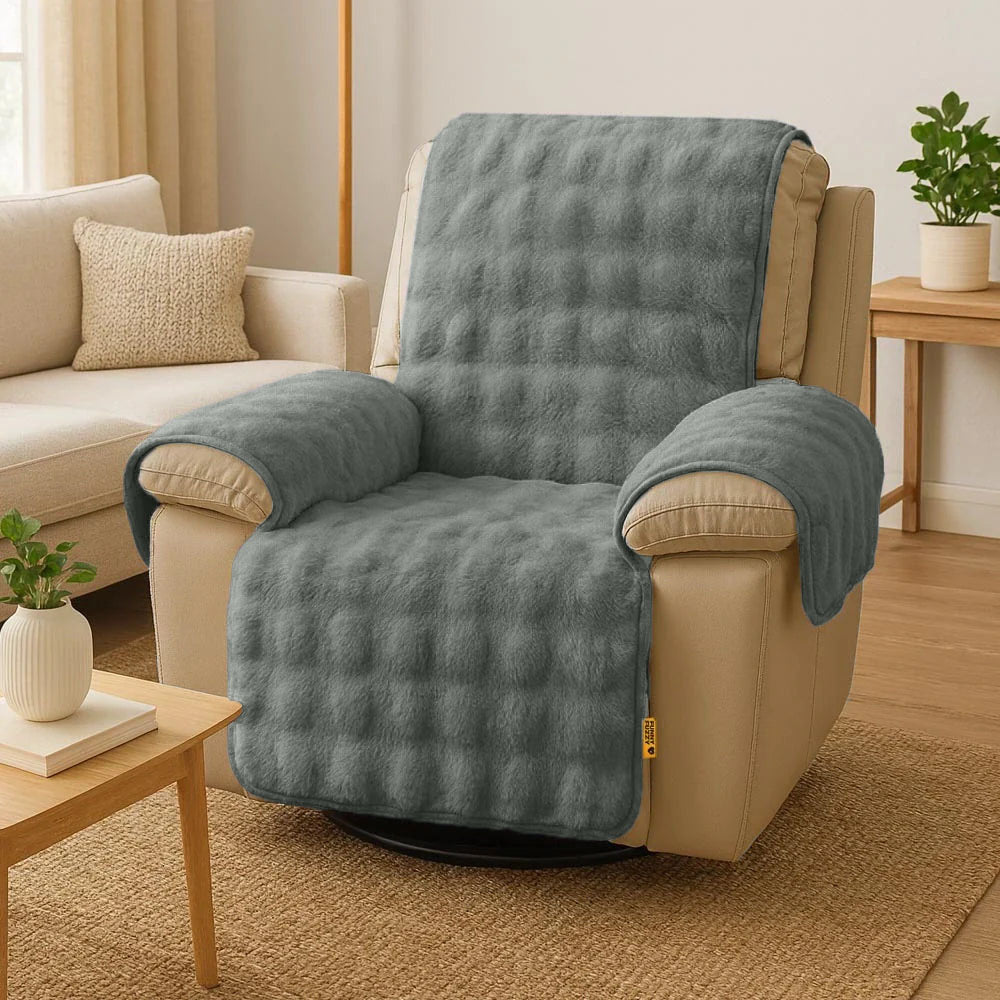 Water-resistant Fluffy Soft Furniture Protector Recliner Chair Covers Couch Covers