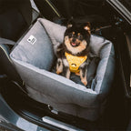 Waterproof ISOFIX Elevated & Thickened Dog Car Seat Bed with LATCH System