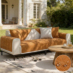 Waterproof Antimicrobial Simple Chenille Fabric Anti-scratch Couch Cover
