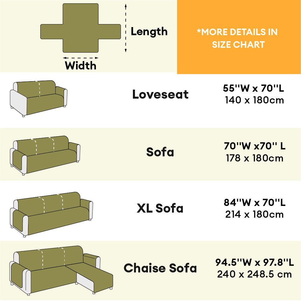 Waterproof Non-Slip Furniture Protector Pet Outdoor Couch Cover-Slipsafe