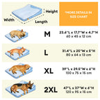 Extra Large Cooling Washable Rectangle Orthopedic Outdoor Dog Bed