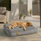 Large Thick Scratch-resistant Spine Protection Dog Cushion Bed