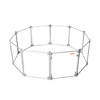Pet Playpen Transparent Acrylic Clear Folding Dog Fence Kennel