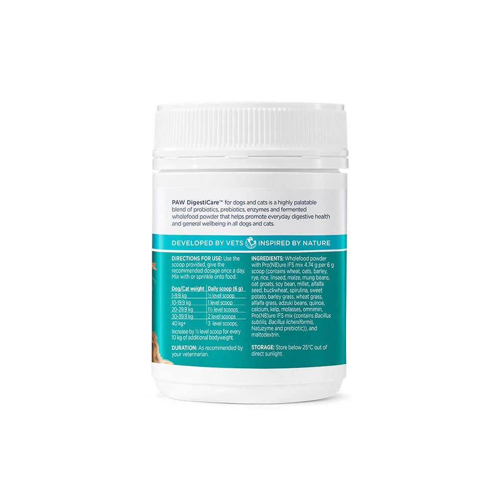 PAW Digesticare For Dogs & Cats 143g