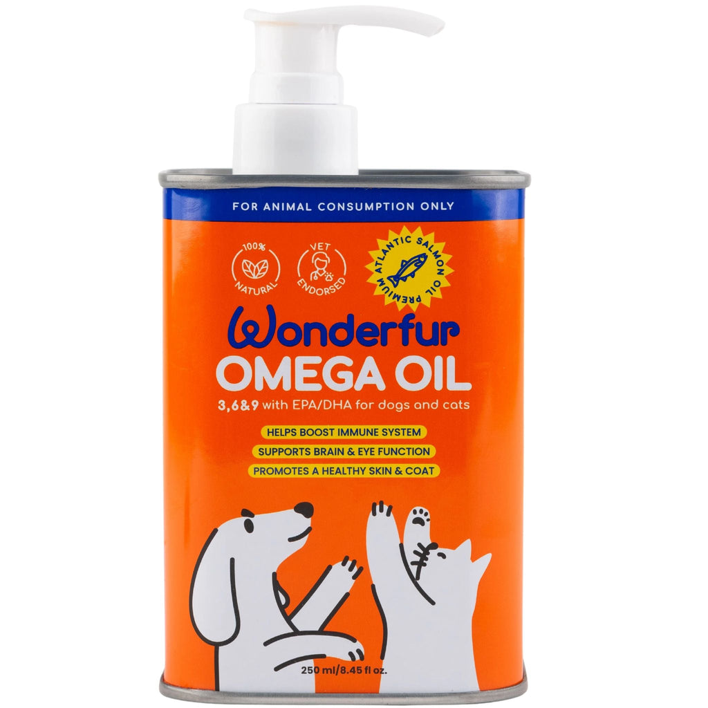 Wonderfur Super Omega Oil for Dogs & Cats