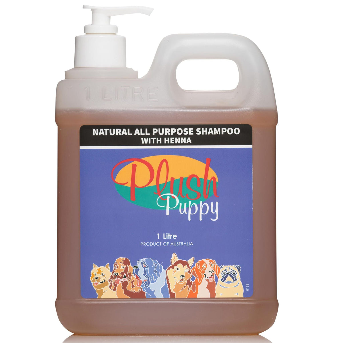 Plush Puppy Natural All Purpose Shampoo with Henna