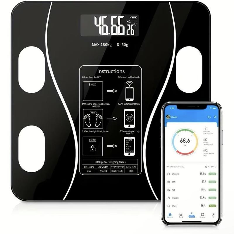 💥LAST DAY SALE 70% OFF🔥Smart BMI Digital Wireless Weight Scales with LCD Display