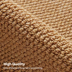 Adjustable Faux Sisal Scratch-Resistant Sofa Armrest Protector Cover for Cats